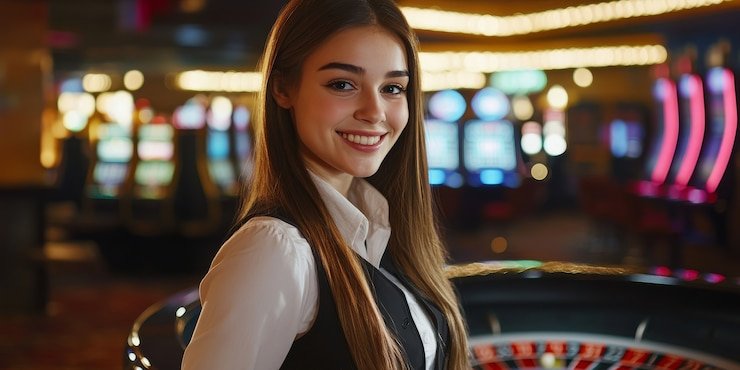 Dealer live casino profesional menyambut pemain dengan layanan interaktif dan kualitas streaming tinggi